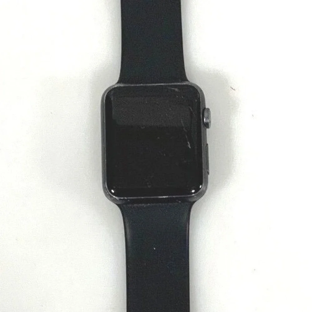 Apple Watch Series 7000 Series 42 mm Aluminum Case W/Band FOR PARTS NOT‎ WORKING